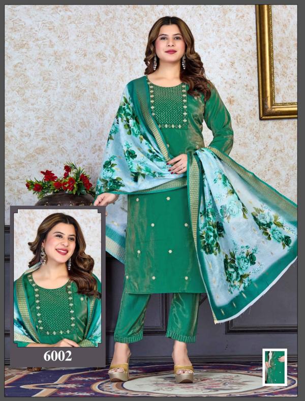 Jlf Sweet Flower Shimmer Fancy Kurti Bottom With Dupatta Collection